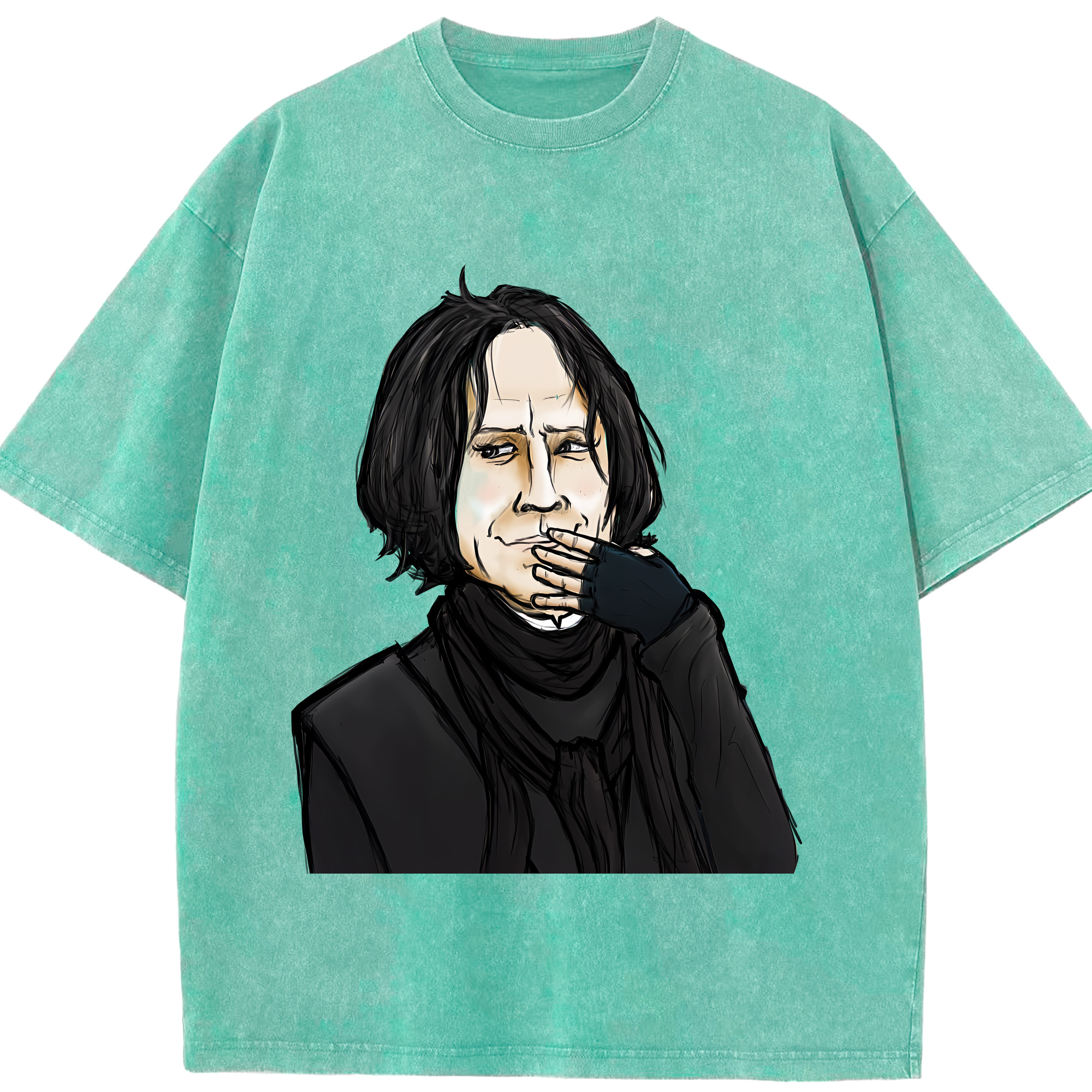 （画像用） Harry Potter ハリー・ポッターシリーズ 綿100% ヴィンテージ風 半袖Tシャツ（フロントプリント）